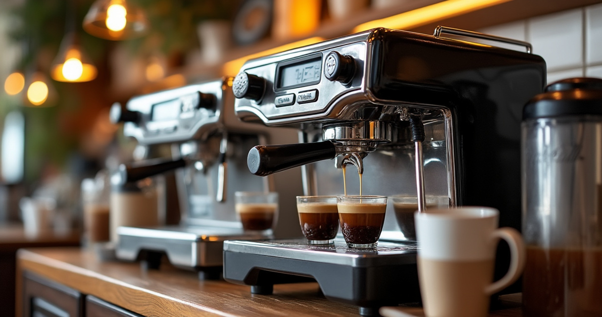 Verschiedene Kaffeemaschinen-Marken