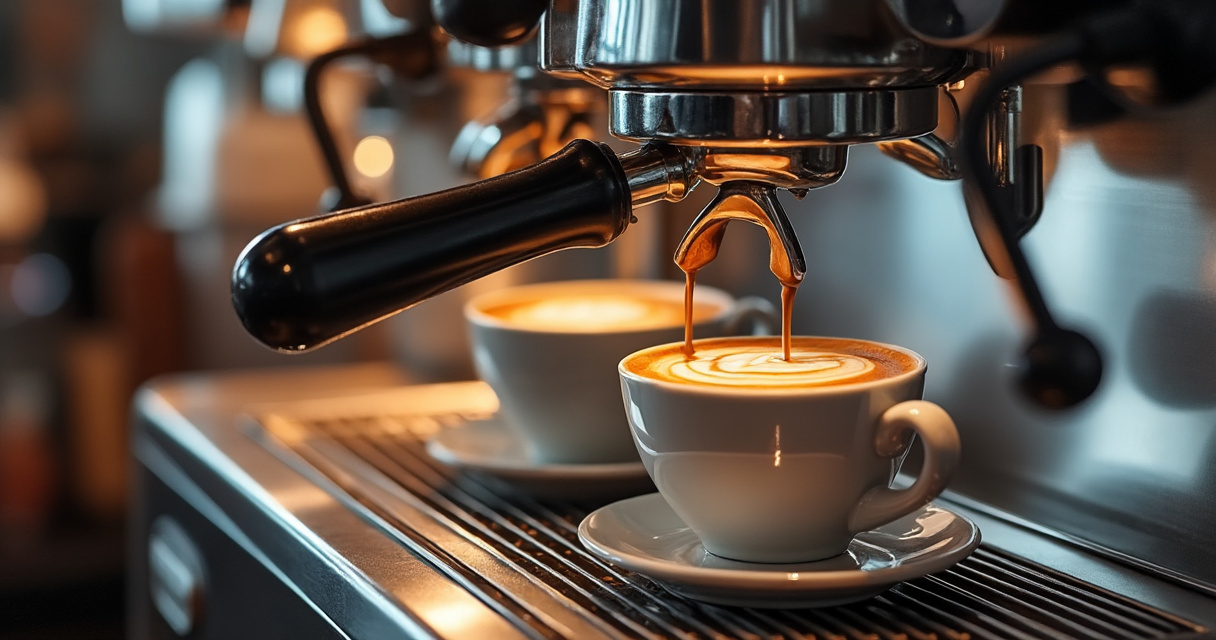 Kaffeezubehör: Tamper, Milchkännchen und Filtertüten